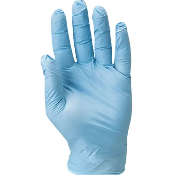 10 Confezioni - Guanti Da Lavoro Coverguard In Nitrile Euro-one MO5910 Monouso (100 pezzi)