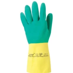 12 Paia - Guanti Da Lavoro ANSELL Bi-Colour 87-900