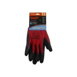 12 Paia - Guanti Da Lavoro Antitaglio Kapriol In Latex EASY GRIP 128020