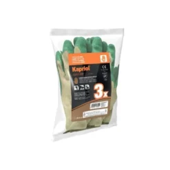 12 Paia - Guanti Da Lavoro Antiscivolo Kapriol in Latex Supergrip 128158