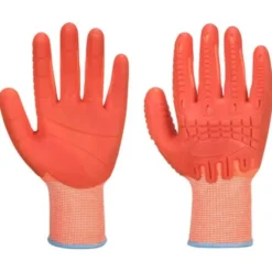 12 Paia - Guanti da Lavoro Anti Taglio HR Super Grip Impatto - A728 Portwest