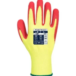 12 Paia - Guanti da Lavoro Antitaglio Vis-Tex HR - Nitrile - A626 Portwest