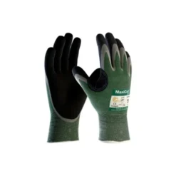 12 Paia - Guanti Da Lavoro ATG Maxicut Oil In Nitrile 34-304
