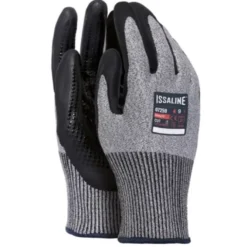 12 Paia - Guanti da lavoro Antitaglio Cut Catch Dots - Issa Line 07259