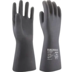 12 Paia - Guanti da Lavoro Chimico Neoprene - A820 Portwest