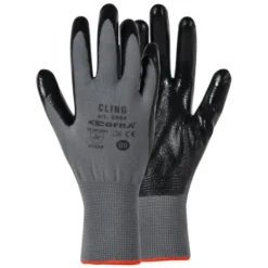 12 Paia - Guanti Da Lavoro Cofra Cling in Nitrile G004-DD00