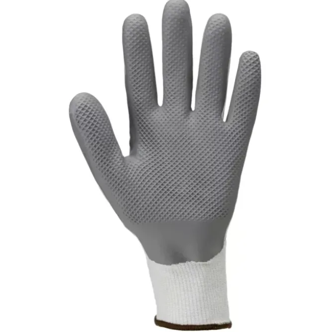 10 Paia - Guanti Da Lavoro Coverguard In Lattice Eurolite 1LACW00 Rischi Meccanici