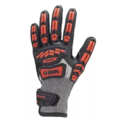 5 Paia - Guanti Da Lavoro Coverguard in Nitrile Eurocut Impact 200 1CHIC30 Antitaglio