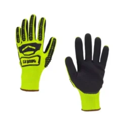 5 Paia - Guanti Da Lavoro Coverguard in Nitrile Eurocut Impact 200 1CHIC30 Antitaglio