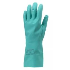 10 Paia - Guanti Da Lavoro Coverguard In Nitrile Eurochem MO5510 Rischio Chimico