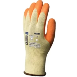 10 Paia - Guanti Da Lavoro Coverguard In Lattice Eurostrong 1LACO Rischi Meccanici