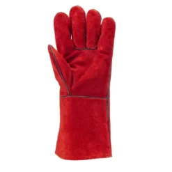 12 Paia - Guanti Da Lavoro Coverguard In Pelle Euroweld MO2631 Saldatore