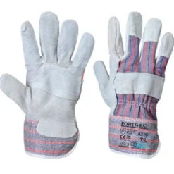 12 Paia - Guanti da Lavoro Canadian Rigger - A210 Portwest