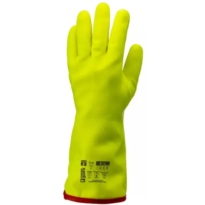 6 Paia - Guanti Da Lavoro Coverguard In PVC Eurowinter 1WICH00 Antifreddo