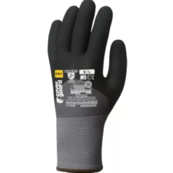 10 Paia - Guanti Da Lavoro Coverguard In Nitrile Eurolite 1NIDG Rischi Meccanici