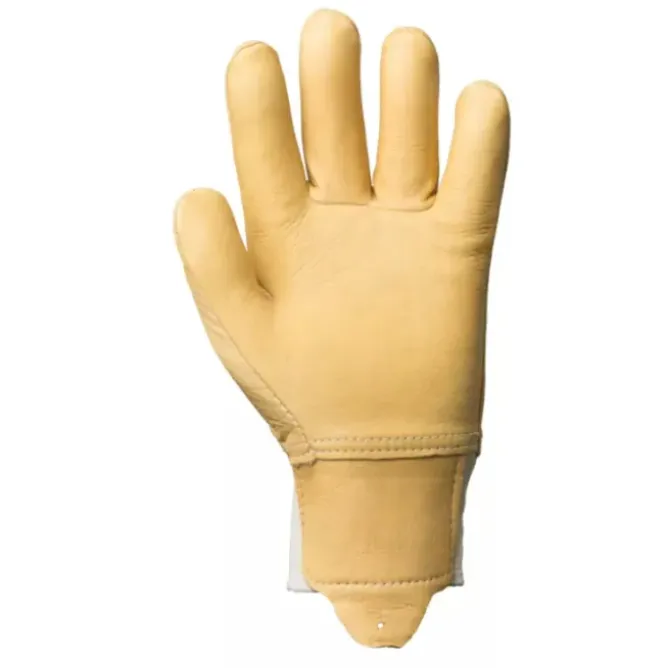 10 Paia - Guanti Da Lavoro Coverguard In Pelle Eurostrong MO2450 Rischi Meccanici