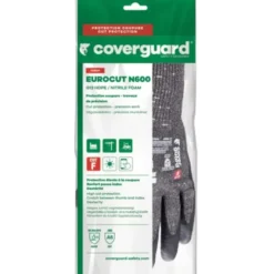 5 Paia - Guanti Da Lavoro Coverguard In Nitrile Eurocut 1CRUF0 Antitaglio