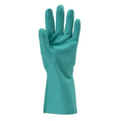 10 Paia - Guanti Da Lavoro Coverguard In Nitrile Eurochem MO5530 Rischio Chimico