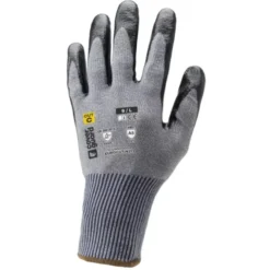 12 Paia - Guanti Da Lavoro Coverguard In Nitrile Eurocut 1CUNS00 Antitaglio