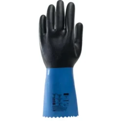 12 Paia - Guanti Da Lavoro Coverguard In Neoprene Eurochem NES30 1CHNE30 Protezione Chimica