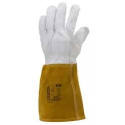 10 Paia - Guanti Da Lavoro Coverguard In Pelle Euroweld 1WEL10 Saldatore