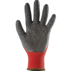 10 Paia - Guanti Da Lavoro Coverguard In Lattice Eurolite 1LACR Rischi Meccanici