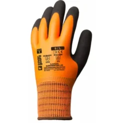 5 Paia - Guanti Da Lavoro Coverguard In Lattice Eurowinter 1LAWO Antifreddo
