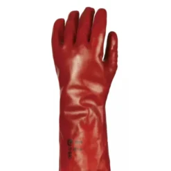 10 Paia - Guanti Da Lavoro Coverguard In PVC Eurostrong MO3620 Rischi Meccanici
