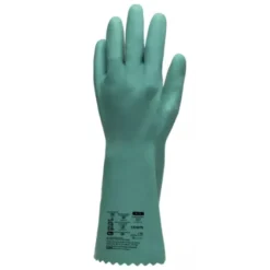 12 Paia - Guanti Da Lavoro Coverguard In Nitrile Eurochem NI550 1CHNI50 Protezione Chimica