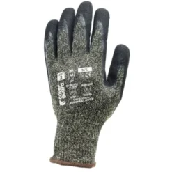 10 Paia - Guanti Da Lavoro Coverguard In Nitrile Euroheat 1HECE00 Antitaglio