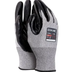 12 Paia - Guanti da lavoro Cut Catch in Nitrile - Issa Line 07299N