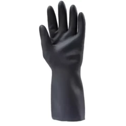 10 Paia - Guanti Da Lavoro Coverguard In Neoprene Eurochem MO5310 Rischio Chimico