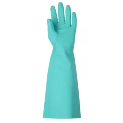 6 Paia - Guanti Da Lavoro Coverguard In Nitrile Eurochem MO5540 Rischio Chimico