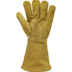 12 Paia - Guanti Da Lavoro Coverguard In Pelle Euroweld 1WEL300 Saldatore