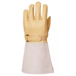 12 Paia - Guanti Da Lavoro Coverguard In Pelle Euroweld MO2550 Saldatore