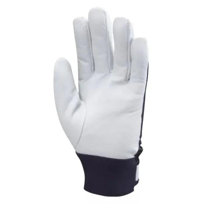 10 Paia - Guanti Da Lavoro Coverguard In Pelle Eurocut 1DRI860 Rischi Meccanici