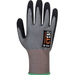 12 Paia - Guanti da Lavoro da taglio in schiuma di nitrile CT HR18 - CT45 Portwest