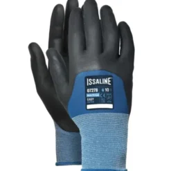 12 Paia - Guanti da lavoro Easy Catch in Nylon NBR Foam - Issa Line 07278