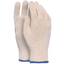 10 Paia - Guanti da lavoro in Cotone con Filo Continuo - Issa Line 07218