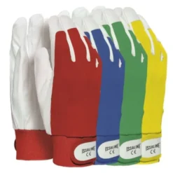 12 Paia - Guanti da lavoro in Microfibra e Maglia - Issa Line 07202