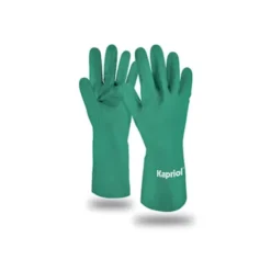 12 Paia - Guanti Da Lavoro Kapriol In Nitrile Chemical 180129 Rischio Chimico