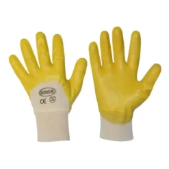 12 Paia - Guanti da lavoro Spalmati in Nitrile Logica 0158PLUS