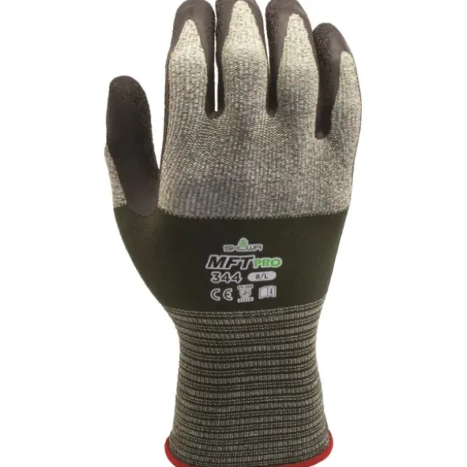 12 Paia - Guanti Showa rivestito in Lattice 344 MFT PRO