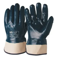 12 Paia - Guanto NBR standard con manichetta 7 cm. Dorso RICOPERTO 07280
