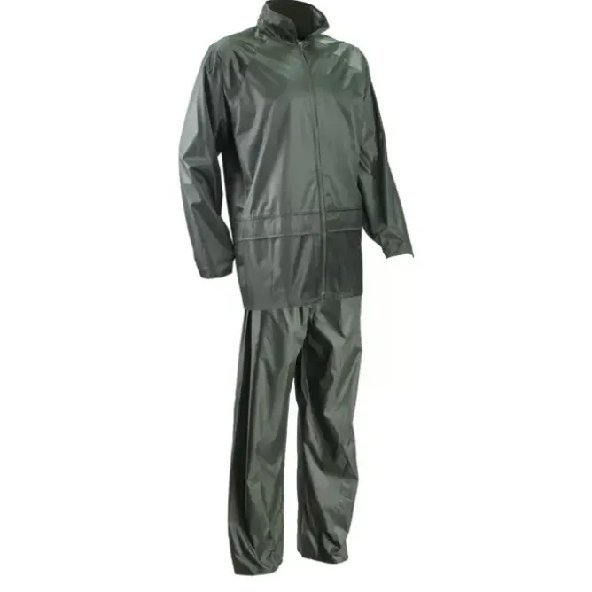10 Pezzi - Completo Da Lavoro Coverguard Pluvio 5PLS060 Antipioggia