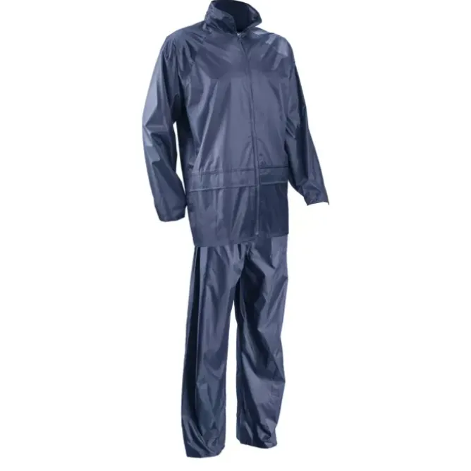 10 Pezzi - Completo Da Lavoro Coverguard Pluvio 5PLS060 Antipioggia