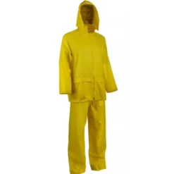10 Pezzi - Completo Da Lavoro Coverguard Pluvio 5PLS060 Antipioggia
