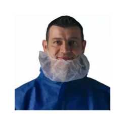 100 Pezzi - Copribarba da Lavoro Coverguard Monouso MO45540