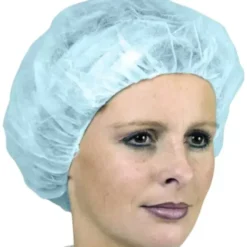 100 Pezzi - Cuffia da Lavoro Coverguard Bouffrant Cap Monouso MO45610