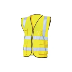 5 Pezzi - Gilet da Lavoro Multitasche Siggi Alta Visibilità Step One AV 69SE0333/00-9016